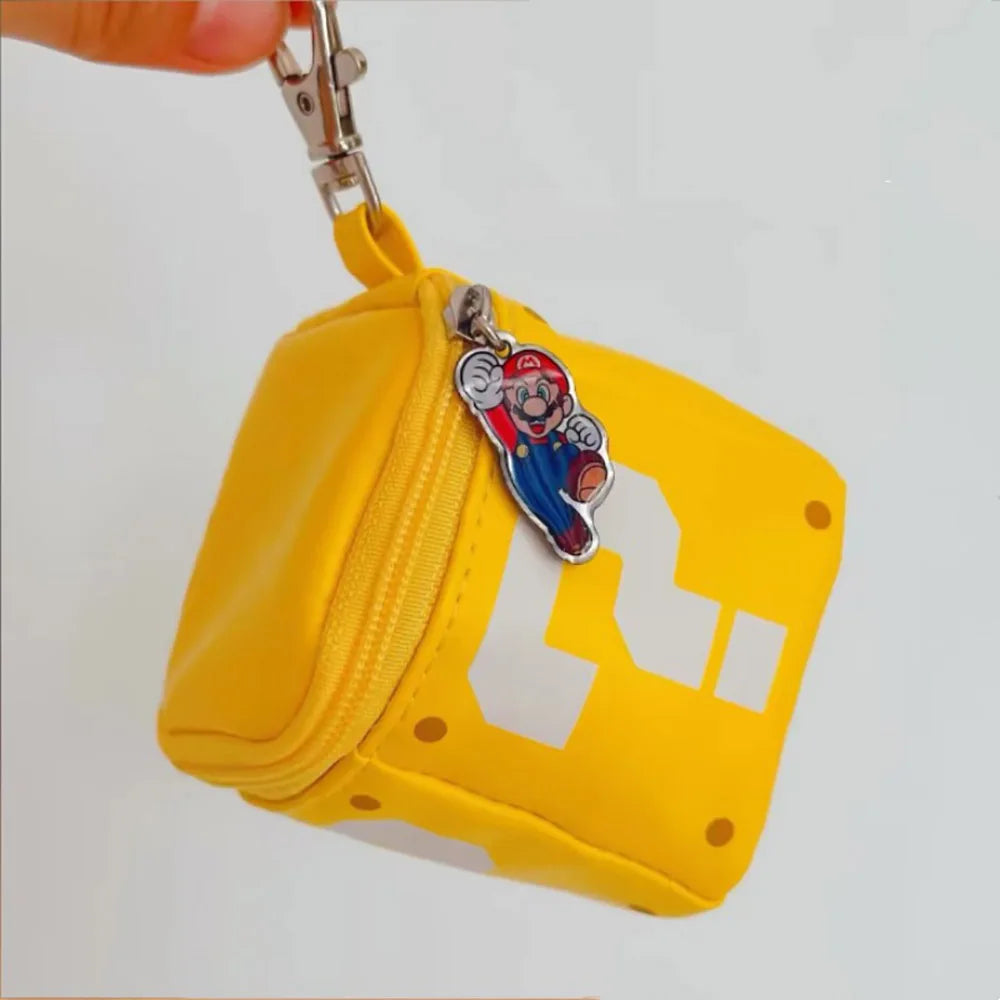 Super Mario Question Block Mini Pouch Bag