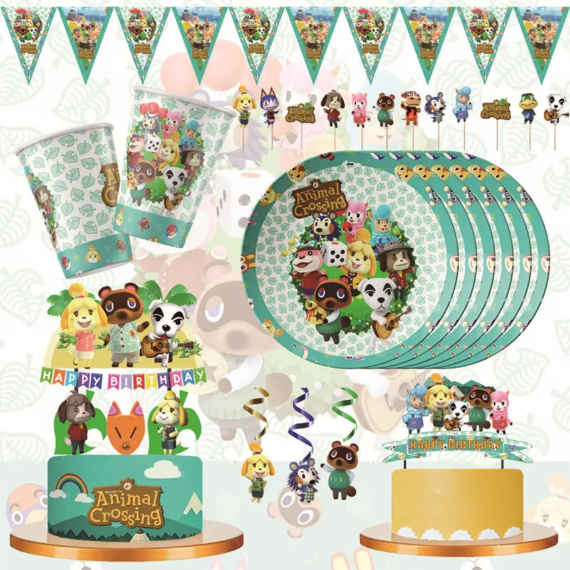 Animal Crossing - Birthday Themed Party Supplies