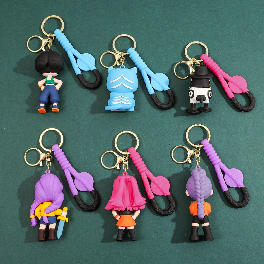 K-POP Demon Hunters Keychain – Anime-Inspired Collectible Charm