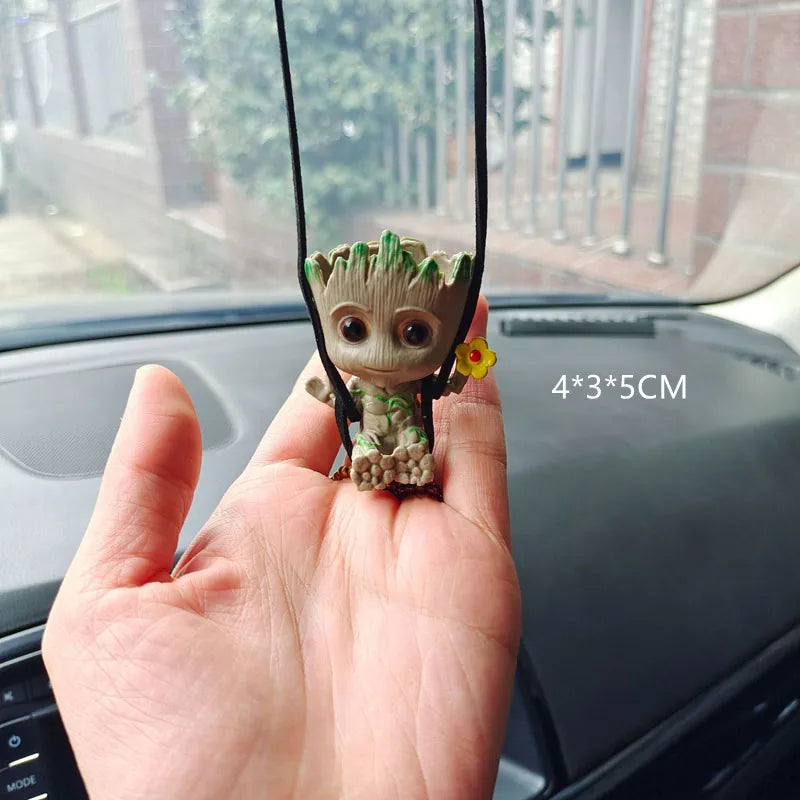 Mini Groot Dashboard & Car Hanging Ornament – 4 Variants