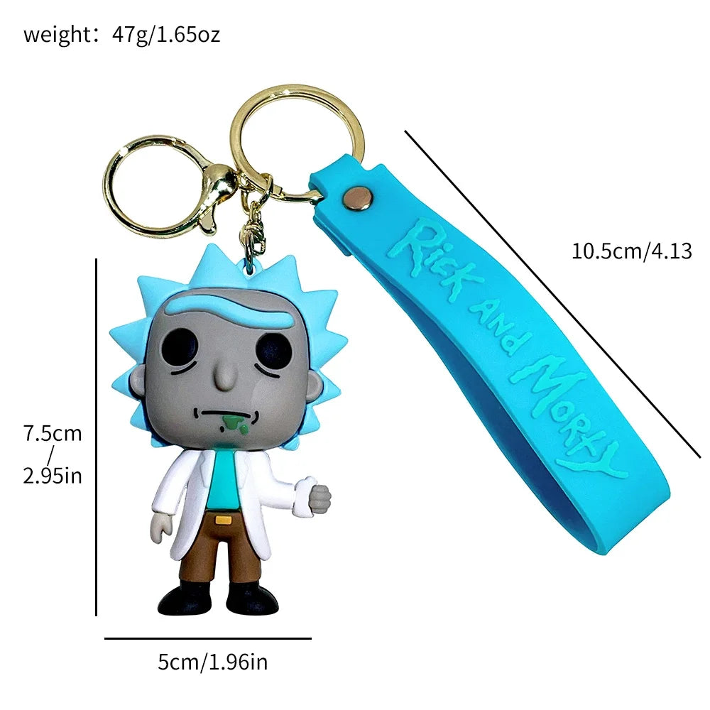 Rick and Morty - Character Keychains