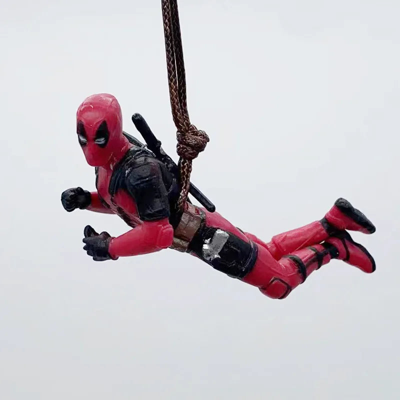 Deadpool Car Hanging Ornament Collection – Funny Dashboard Decorations (8 Variants)