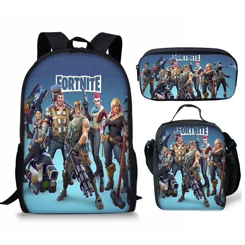 Fortnite 3-Piece Backpack Set – Multiple Styles