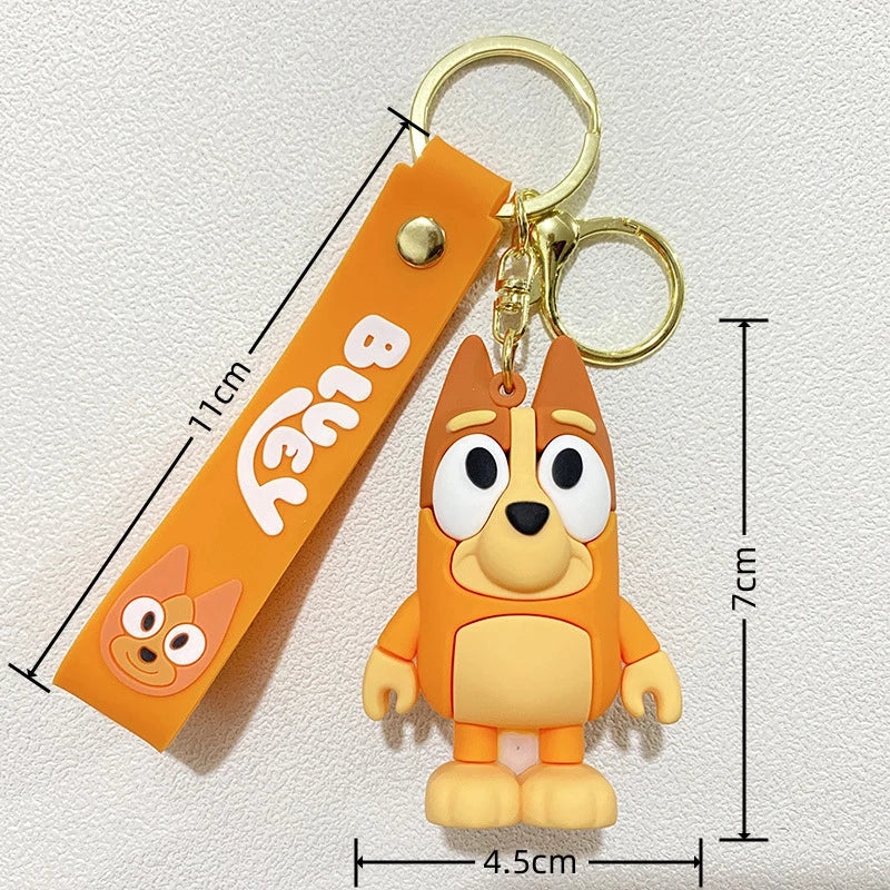 Bluey Character Keychains – 6 Variants