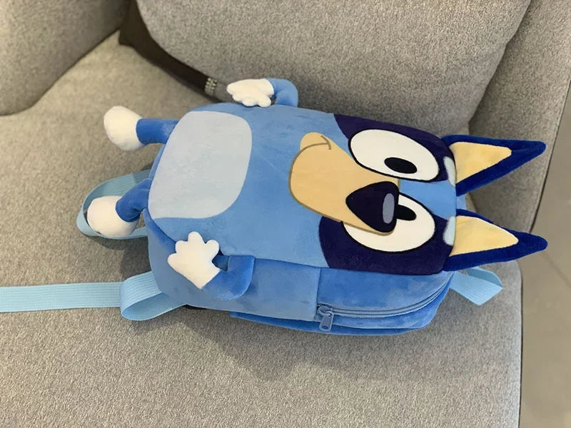 Bluey Plush Backpack – Soft Kids Bag for School or Daycare