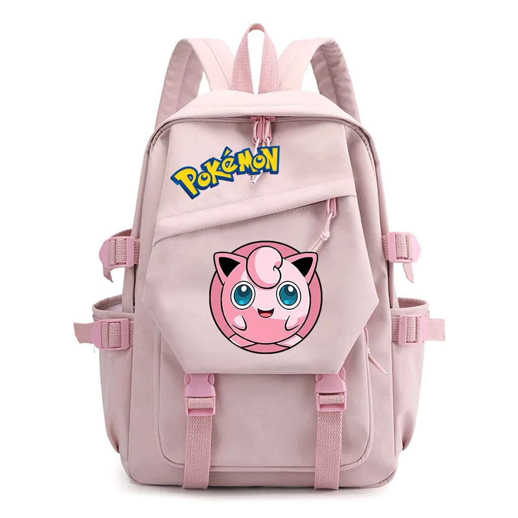 Pokémon Multi-Pocket Backpack – Large Capacity School & Travel Bag