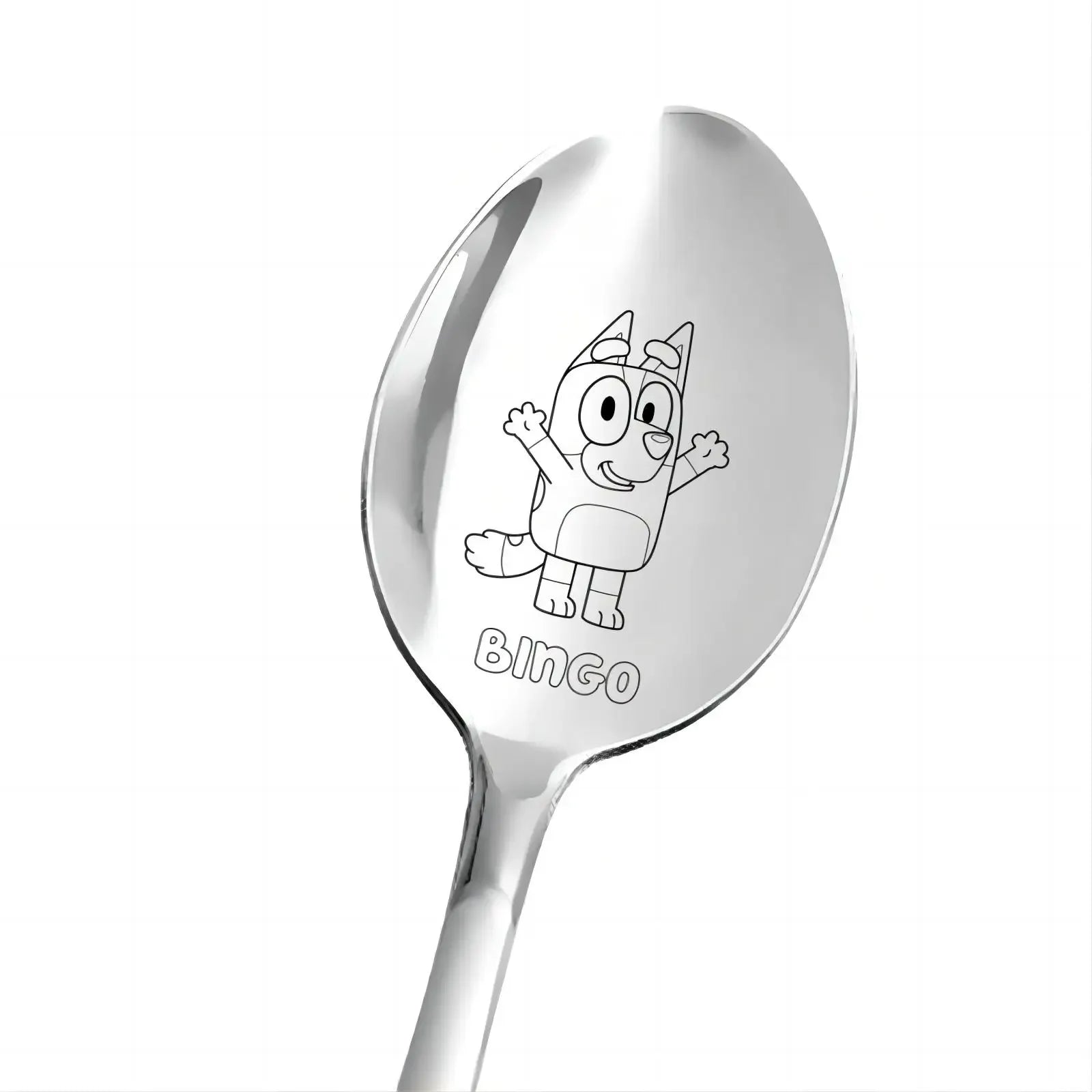 Bluey & Bingo Engraved Stainless Steel Cutlery
