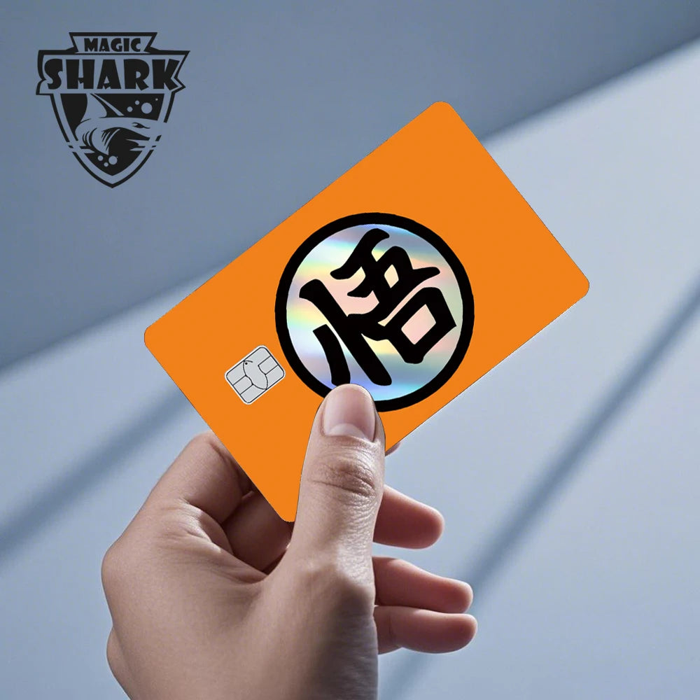 Dragon Ball Z EMV Card Stickers – Anime Card Skins for All Chip Sizes