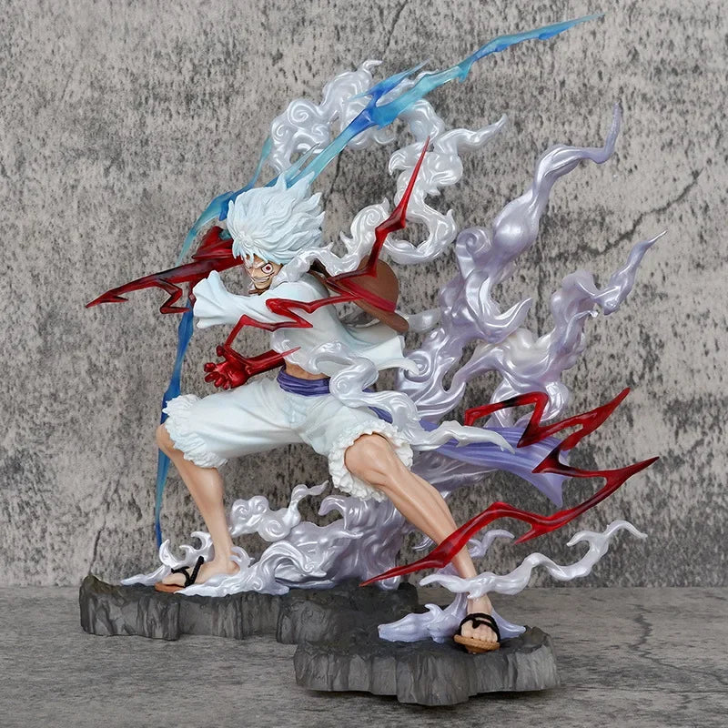 One Piece – Gear Fifth Nika Luffy Lightning Figure (25cm)
