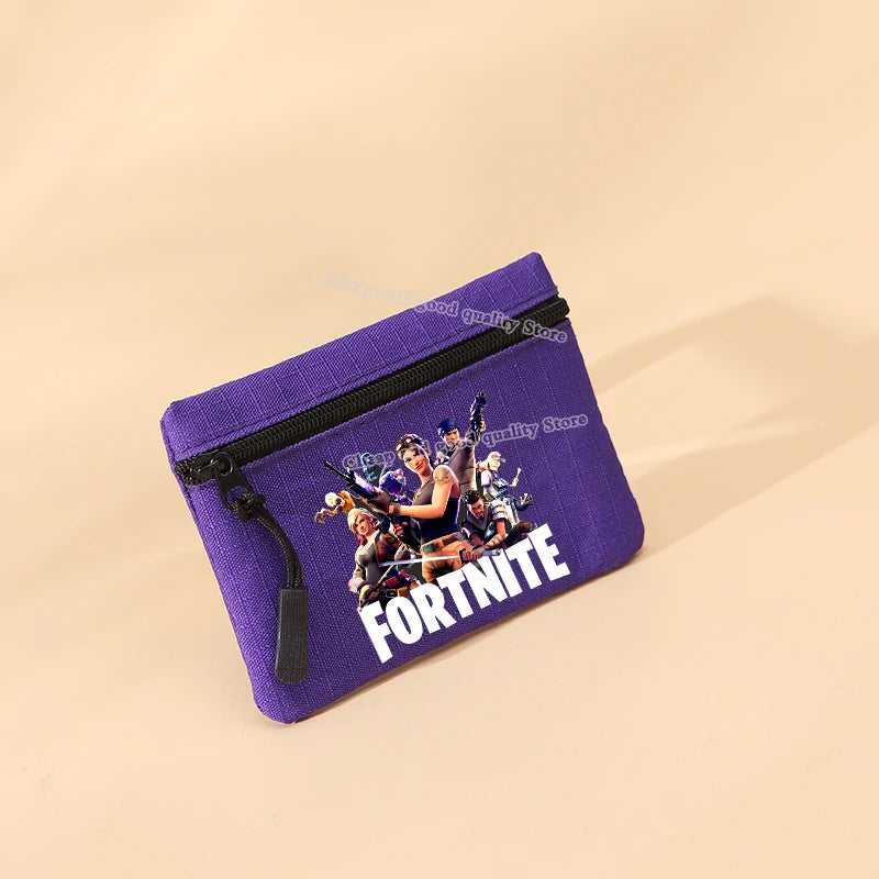 Fortnite Zip Coin Purse – Multi-Design Collection