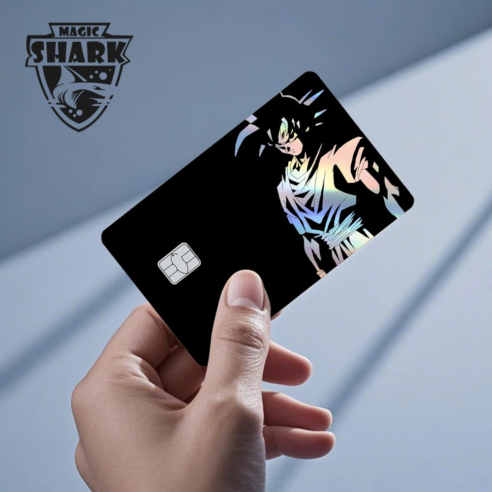 Dragon Ball Z EMV Card Stickers – Anime Card Skins for All Chip Sizes