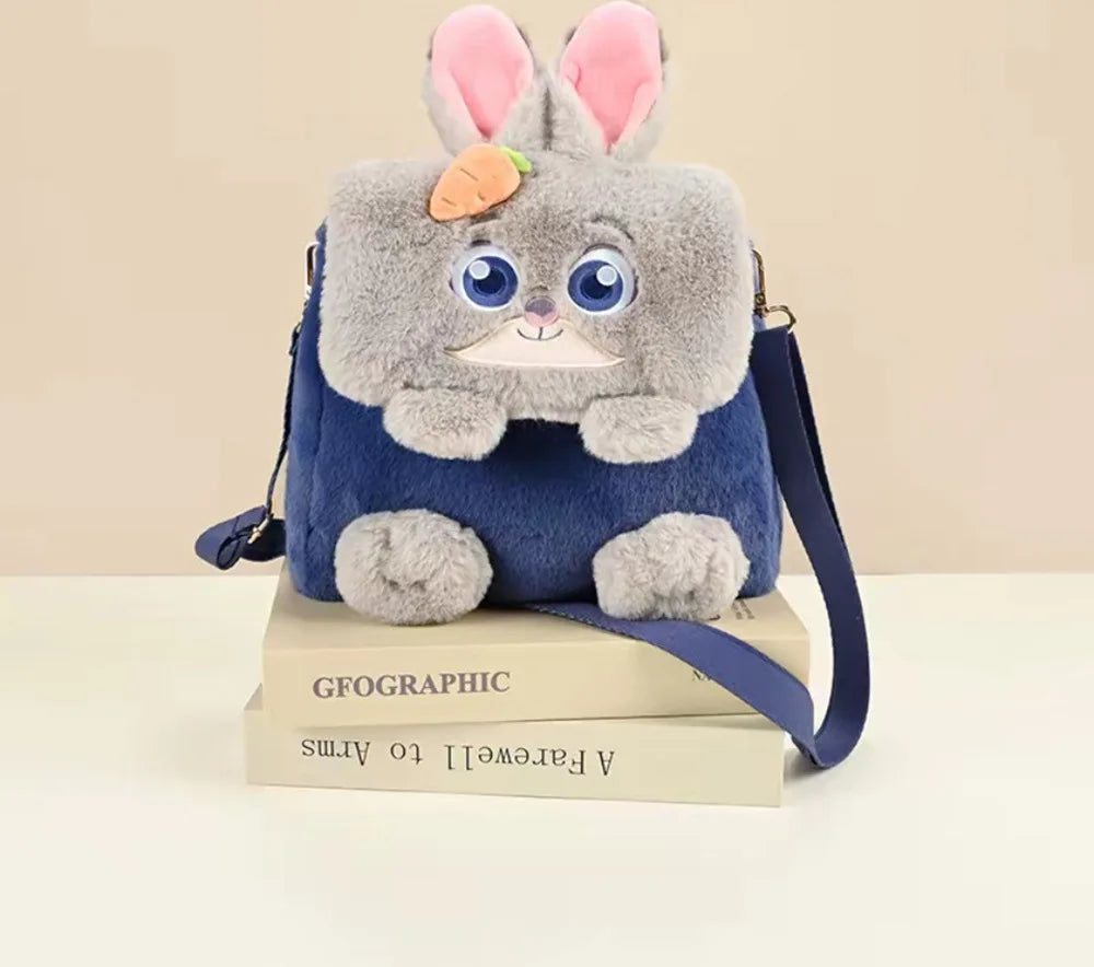 Zootopia Plush Backpack / Crossbody Bag