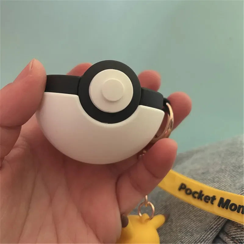 Pokémon Pokéball Galaxy Buds Case with Pikachu Keychain