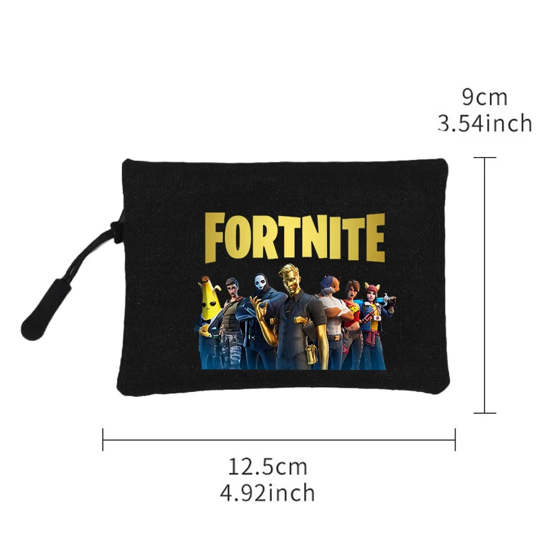 Fortnite Zip Coin Purse – Multi-Design Collection