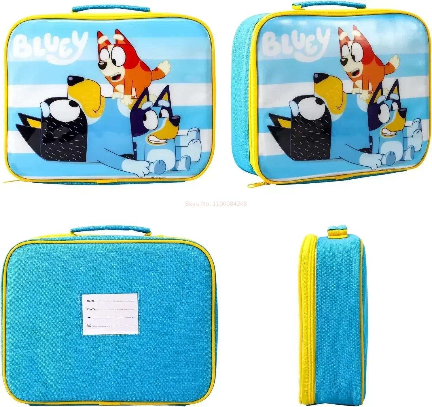 Bluey Insulated Lunch Box – Kids' Food Storage Bag