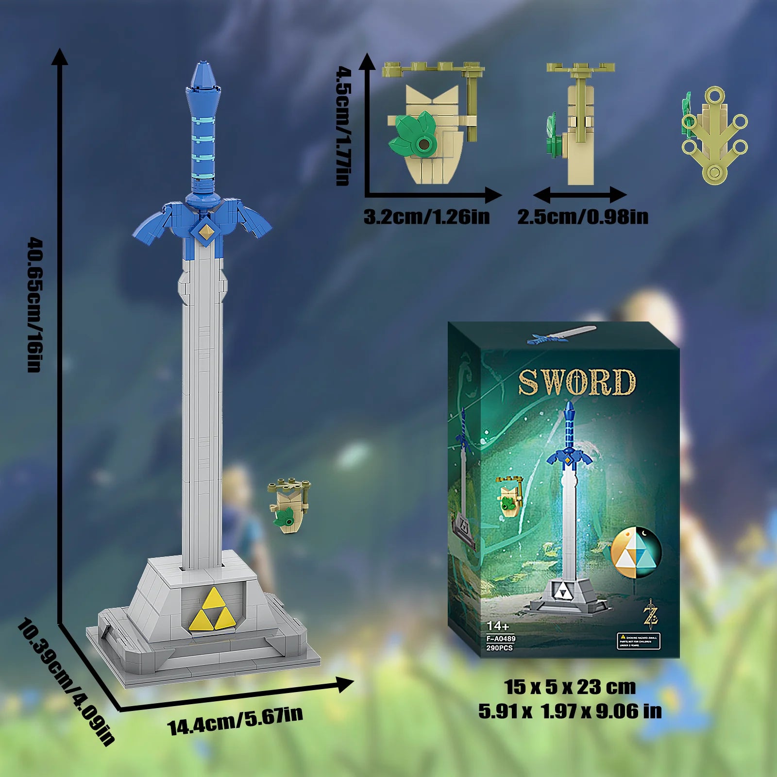 The Legend of Zelda - Sword Figure -Building Blocks Kit