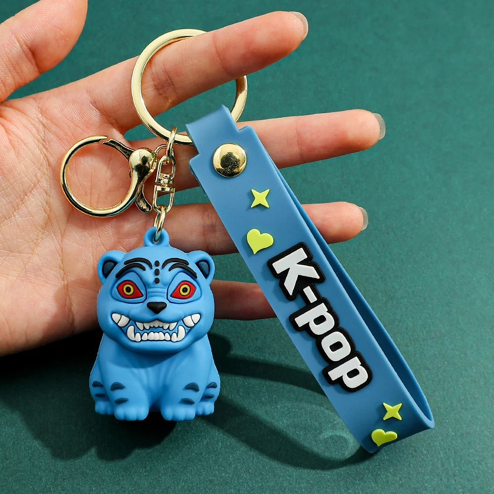 K-POP Demon Hunters Keychain – Anime-Inspired Collectible Charm
