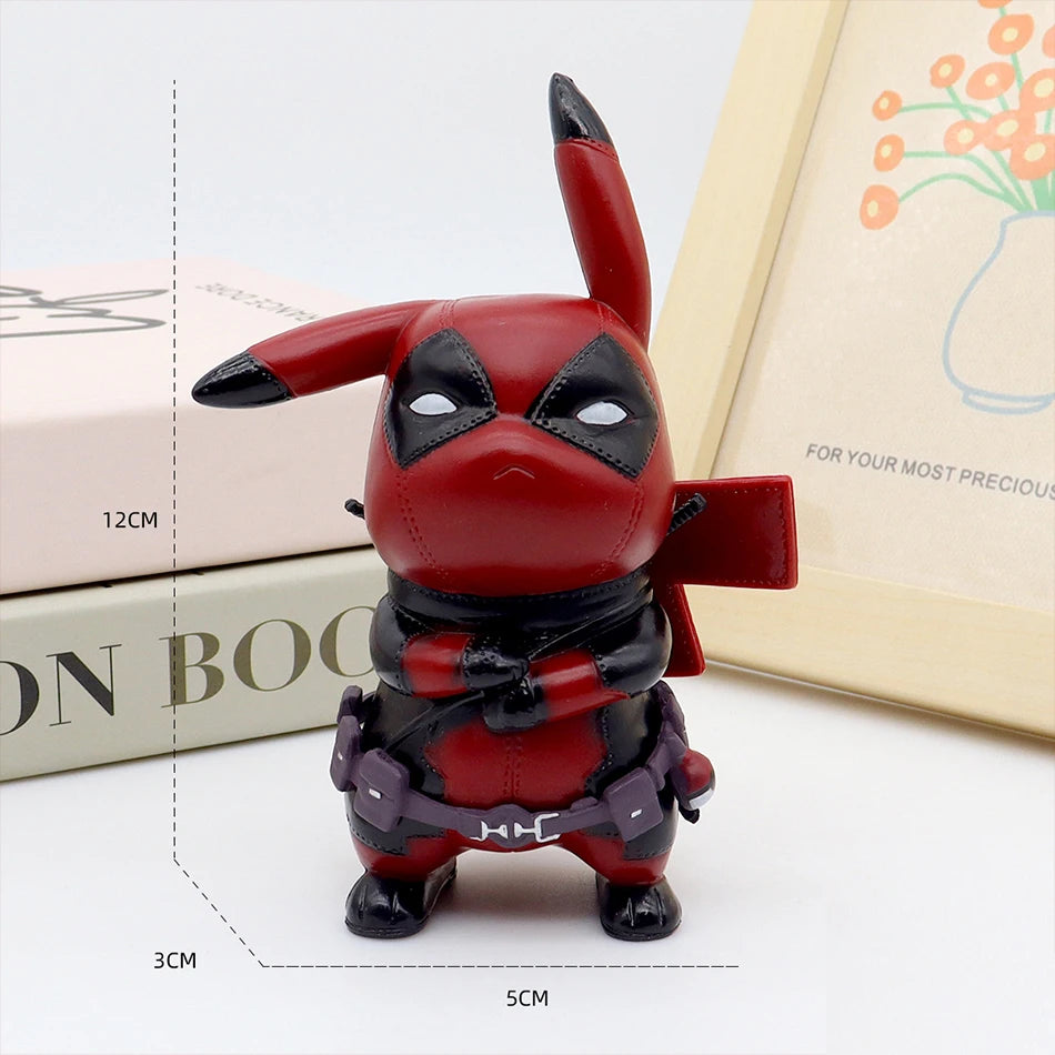 Pokemon - 12cm Deadpool Pikachu