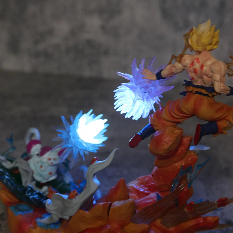 Super Saiyan Goku vs Frieza LED Battle Diorama Figure – 25cm