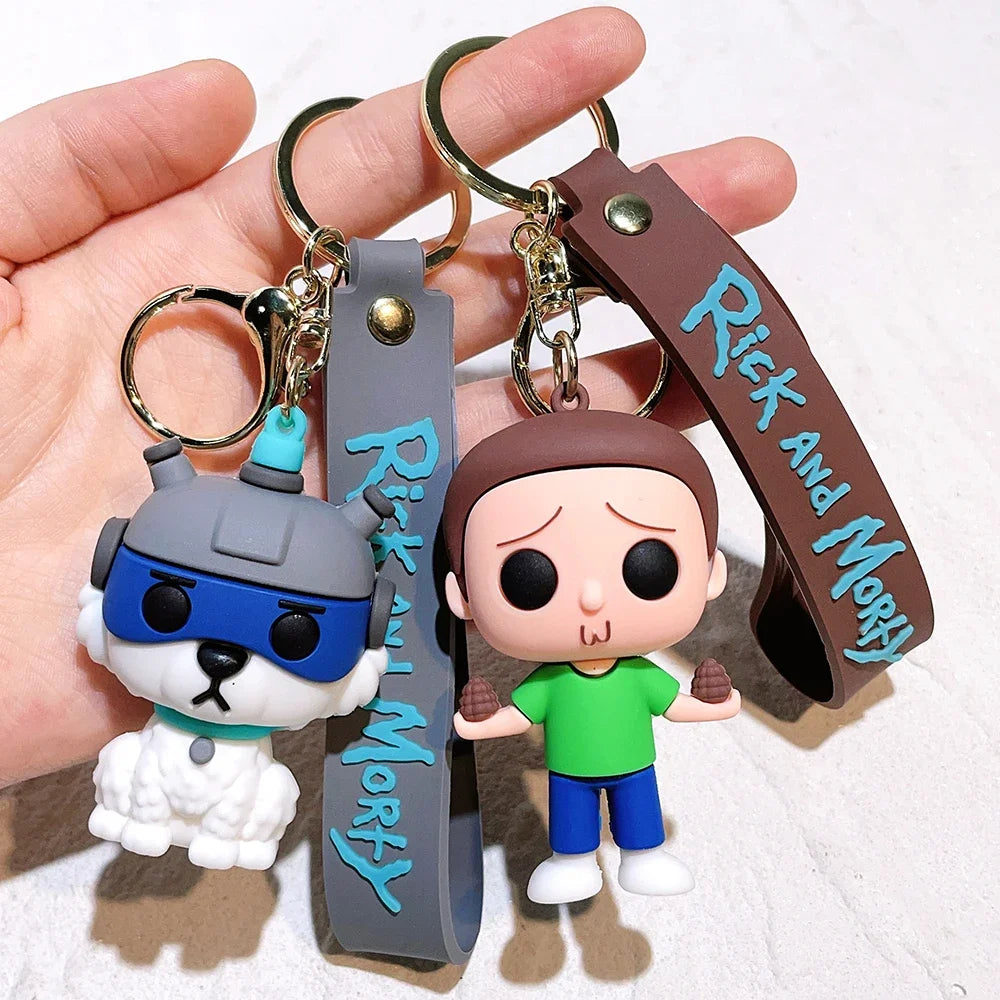 Rick and Morty - Character Keychains