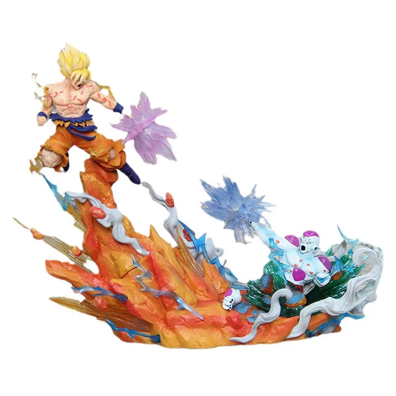 Super Saiyan Goku vs Frieza LED Battle Diorama Figure – 25cm