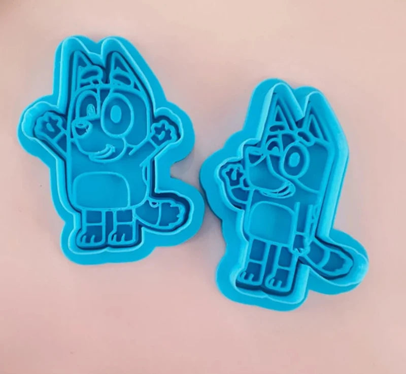 Bluey & Bingo Cookie Cutter Set – 2 Variants
