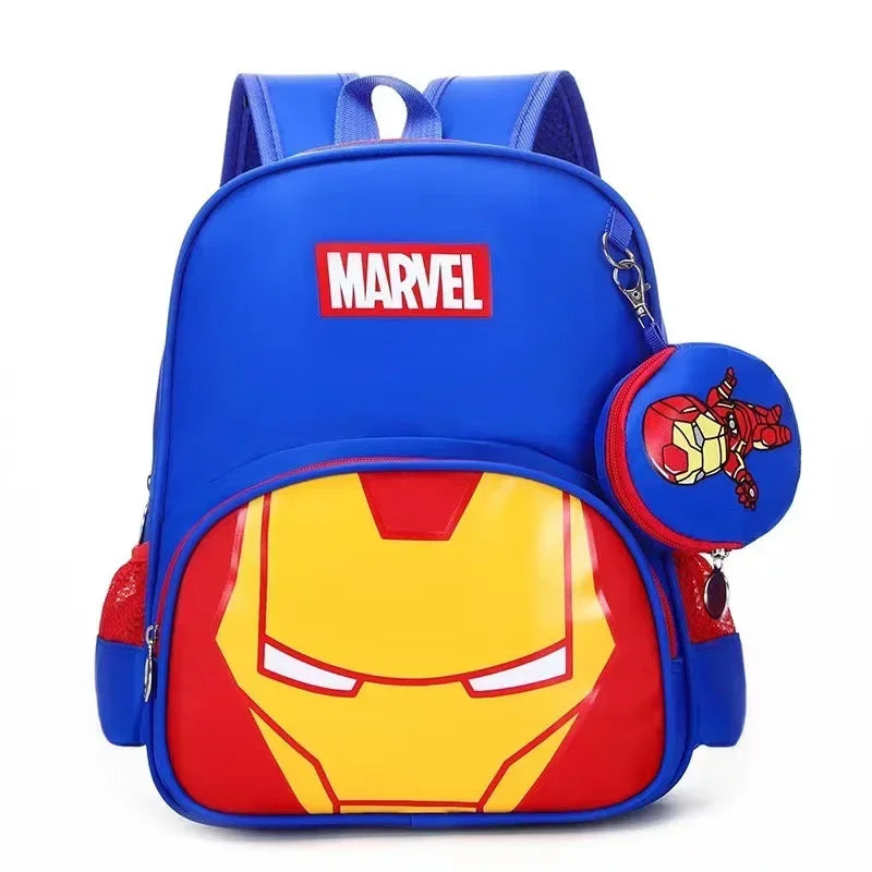 Marvel Kids Backpack Collection – Spiderman, Iron Man & Captain America