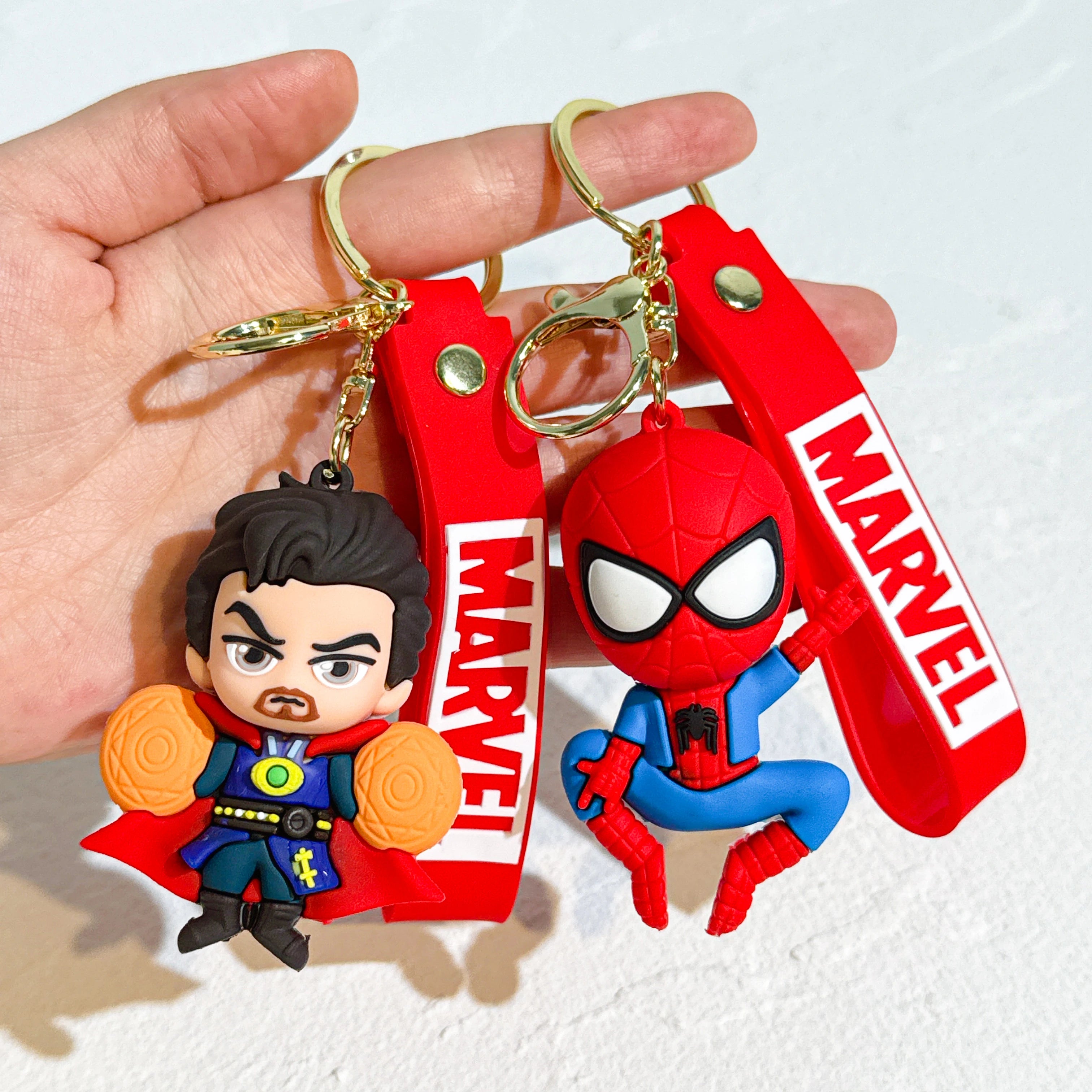 Marvel Avengers Superhero Keychain Collection – 6 Designs or Full Set