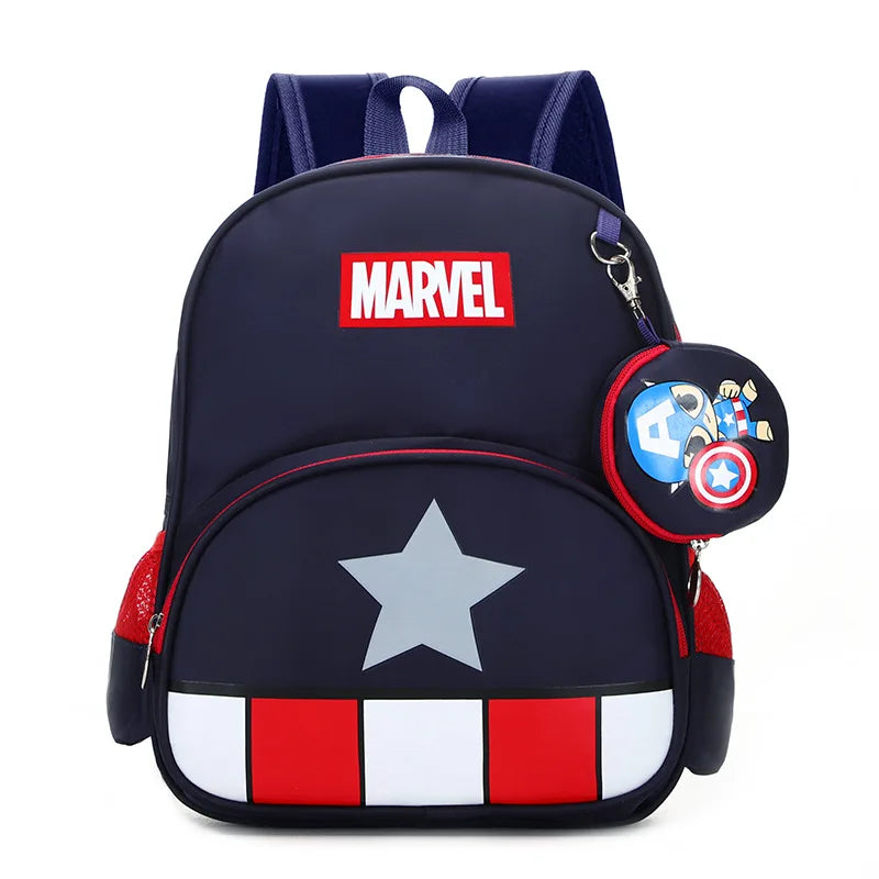 Marvel Kids Backpack Collection – Spiderman, Iron Man & Captain America