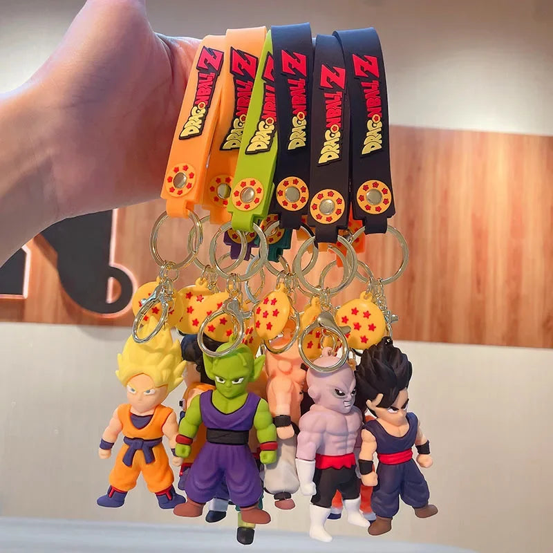 Dragon Ball Z 3D Character Keychain – Anime Collectible