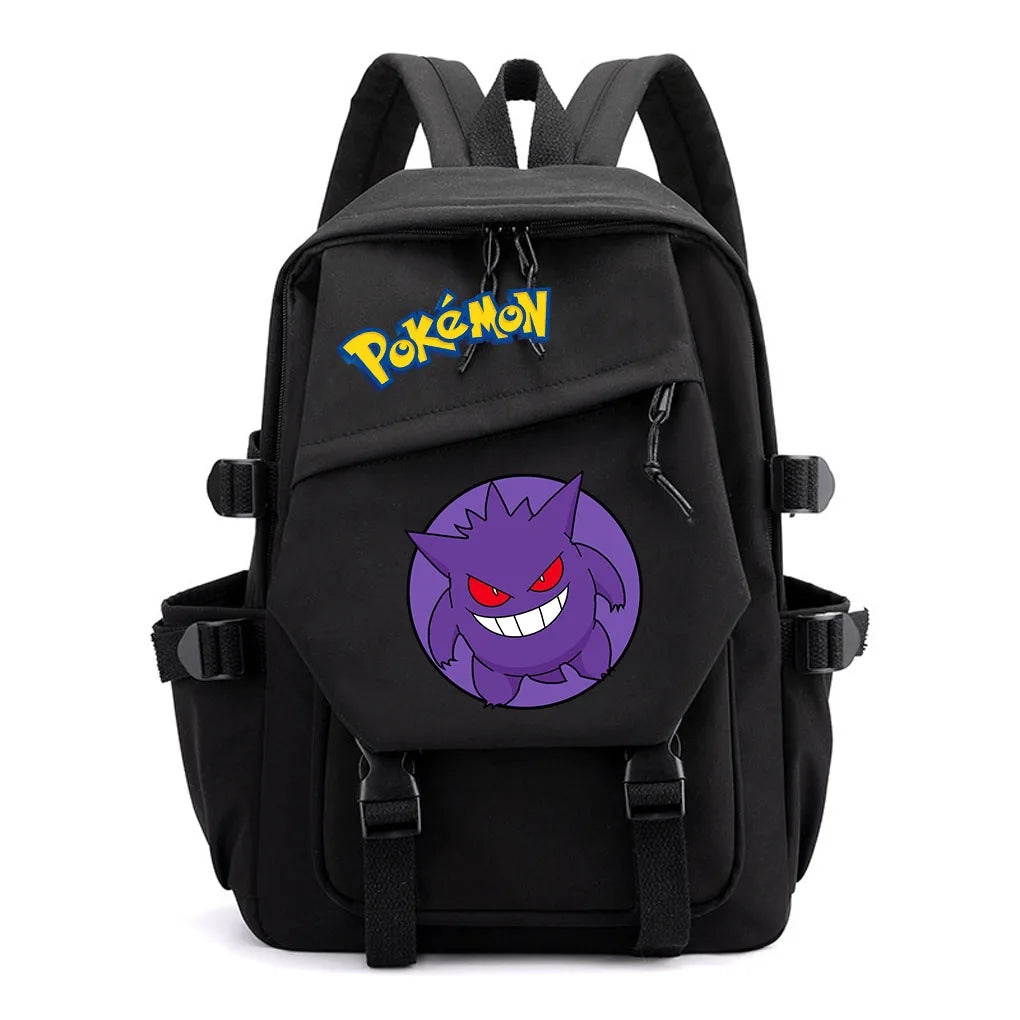 Pokémon Multi-Pocket Backpack – Large Capacity School & Travel Bag