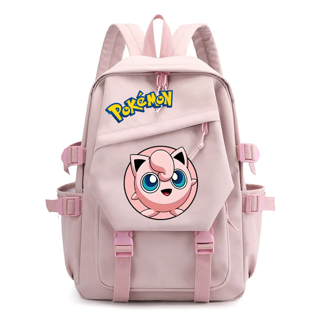 Pokémon Multi-Pocket Backpack – Large Capacity School & Travel Bag
