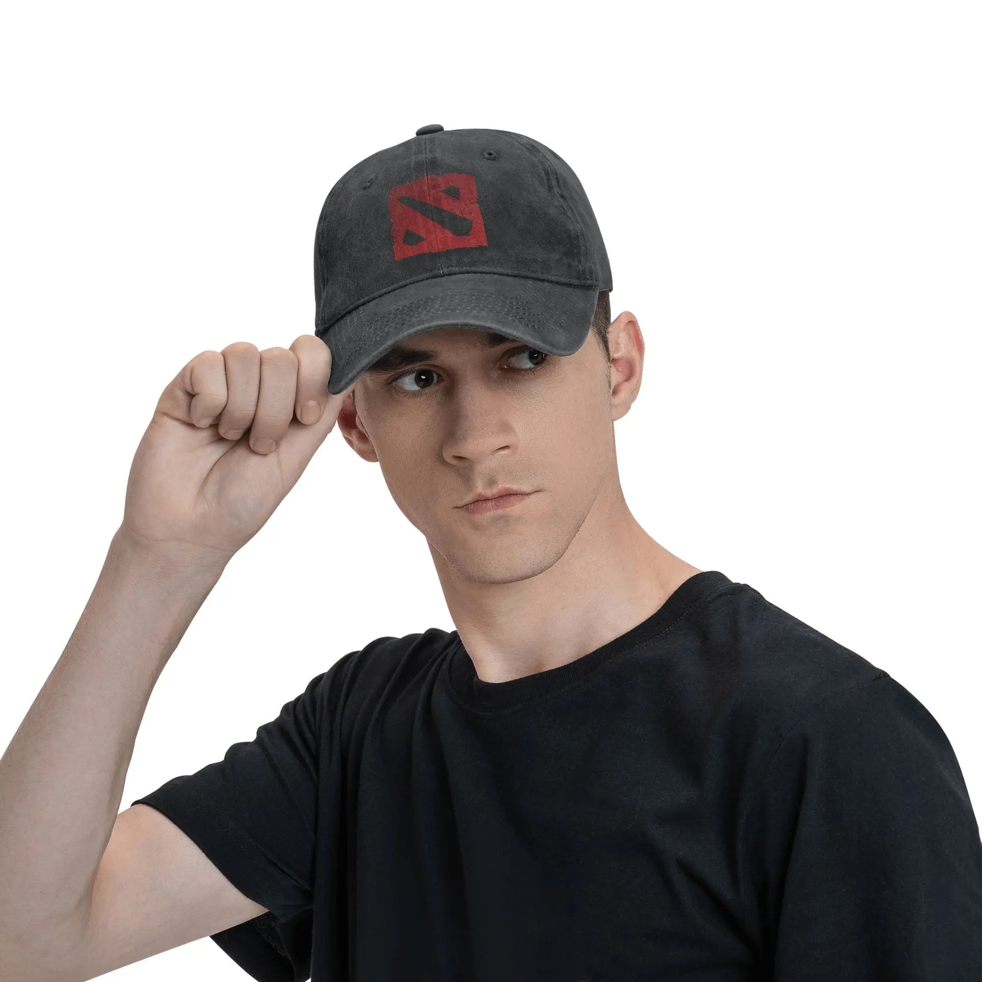 Dota 2 Logo Baseball Cap – Adjustable Gamer Hat