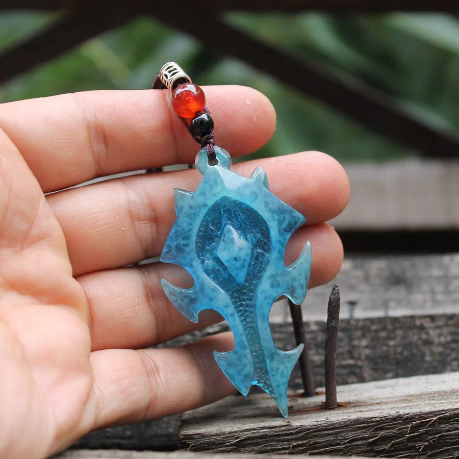 World of Warcraft - Glow in the dark Alliance Horde Necklace