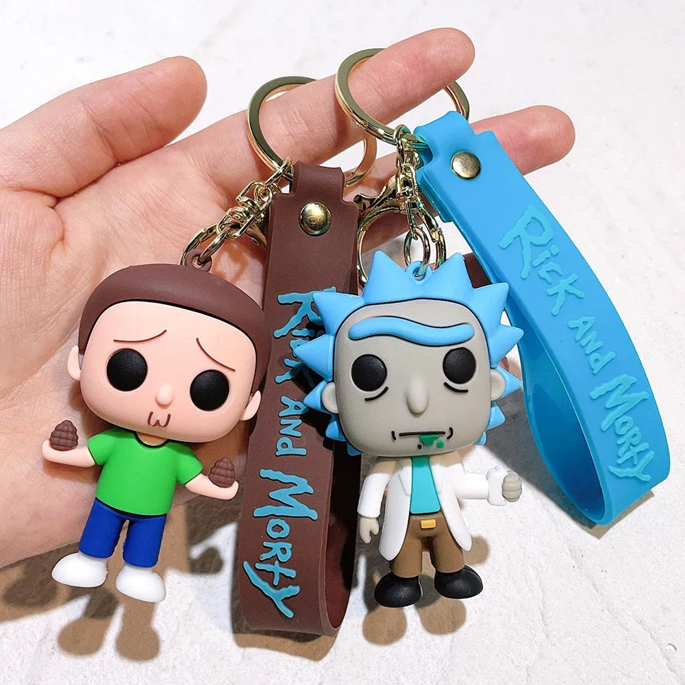 Rick and Morty - Character Keychains