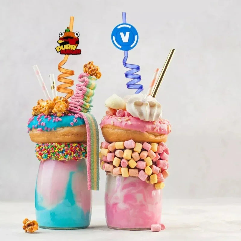 Fortnite - 8Pc Drinking Straws