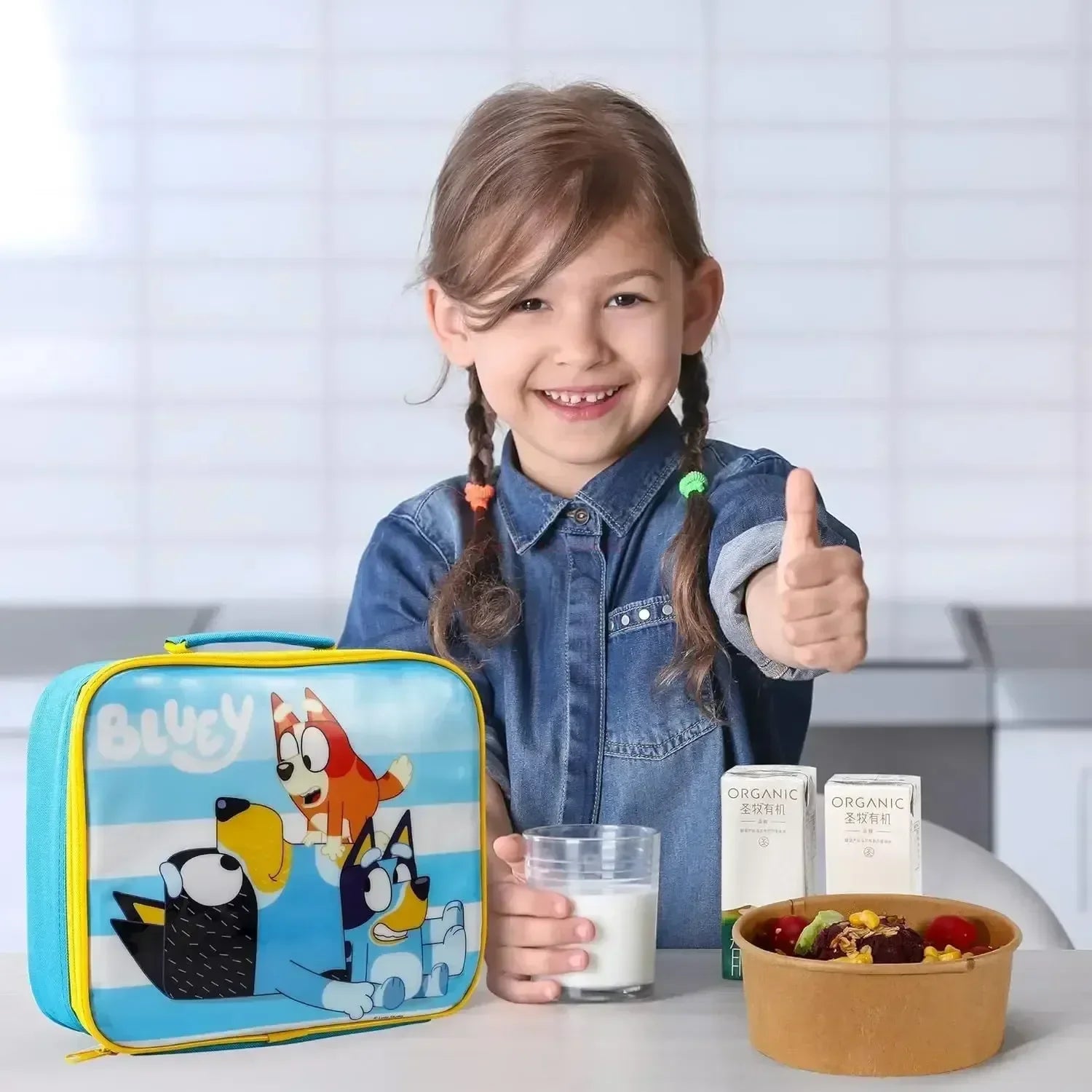 Bluey Insulated Lunch Box – Kids' Food Storage Bag