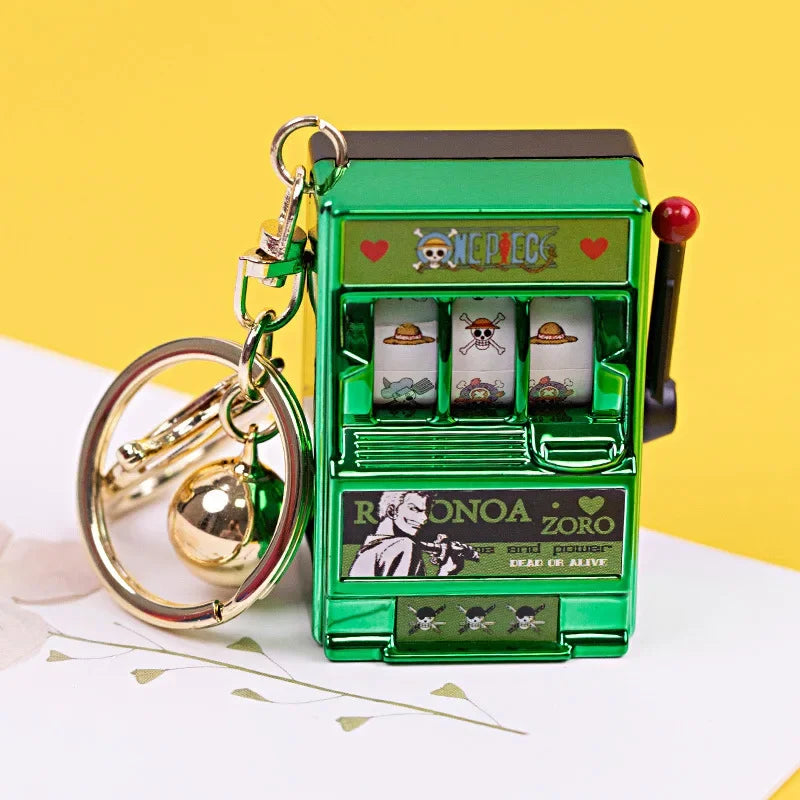One Piece Mini Slot Machine Keychain