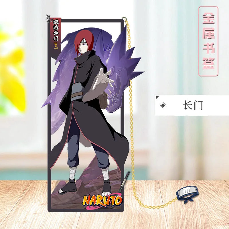 Naruto Metal Character Bookmarks – 9x4cm