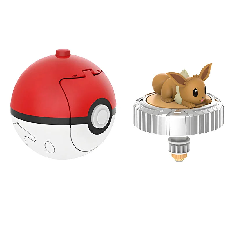 Pokémon Pokéball Gyro Battle Spinning Top Toy Set