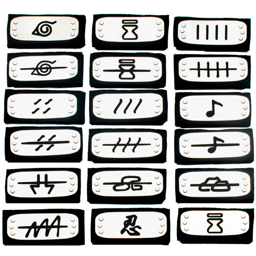 Naruto Ninja Headband – Multiple Village Symbols