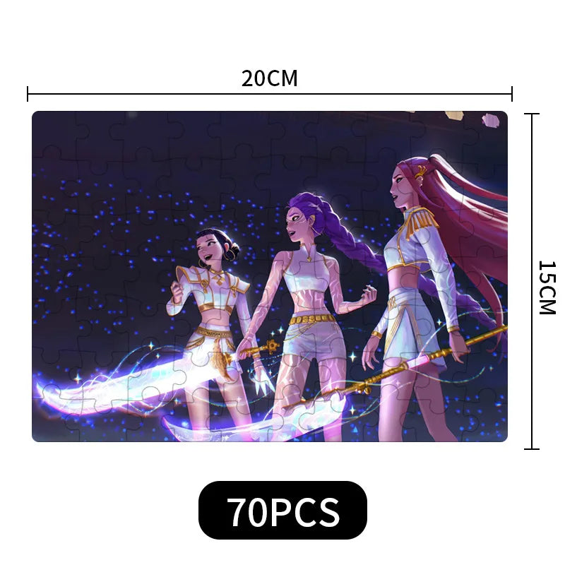 K-Pop Demon Hunters 70-Piece Mini Puzzle (Multiple Variants)