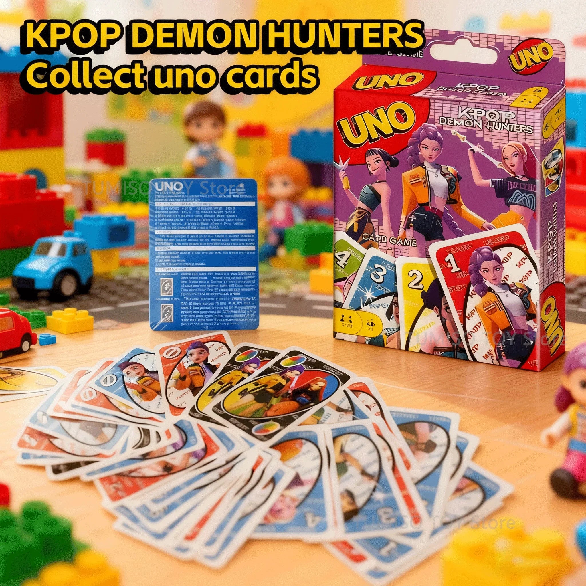 K-Demon Hunters UNO Style Card Game Set