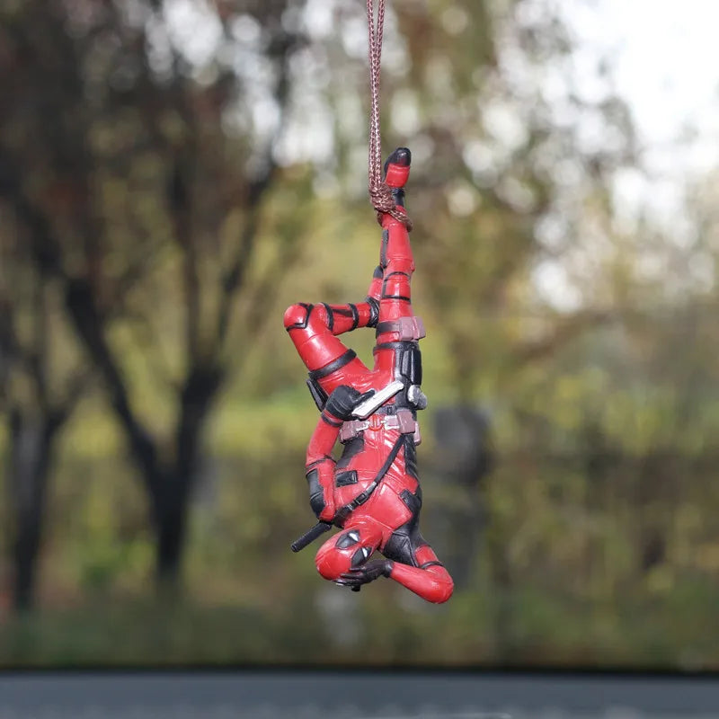 Deadpool Car Hanging Ornament Collection – Funny Dashboard Decorations (8 Variants)