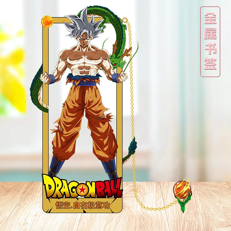 Dragon Ball Z 3D Metal Bookmarks – Anime Character Collection