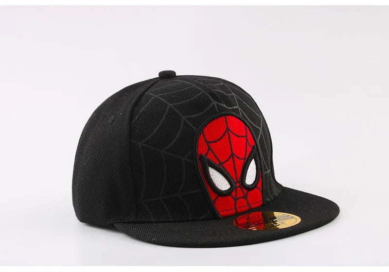 Spider-Hero Kids Snapback Cap – Adjustable Cartoon Hat