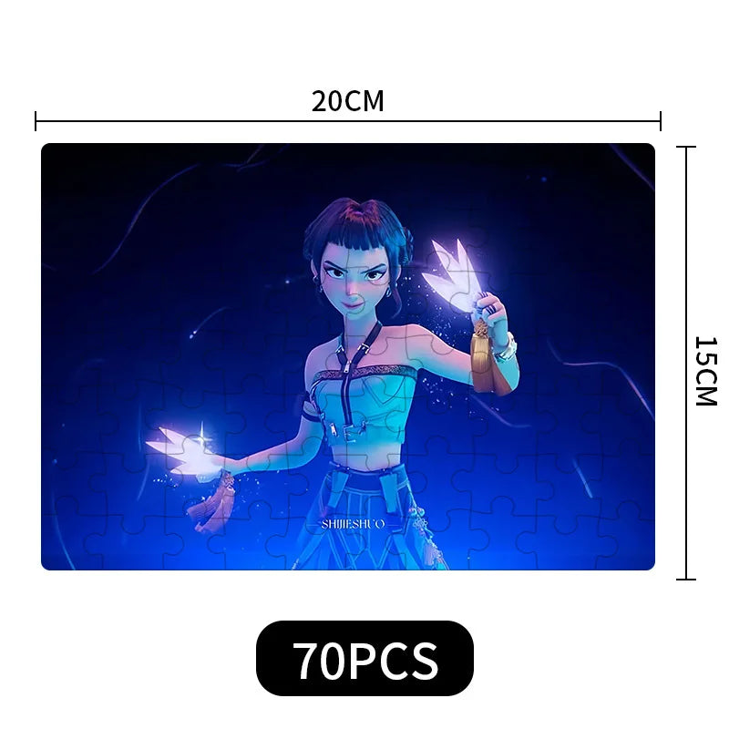 K-Pop Demon Hunters 70-Piece Mini Puzzle (Multiple Variants)