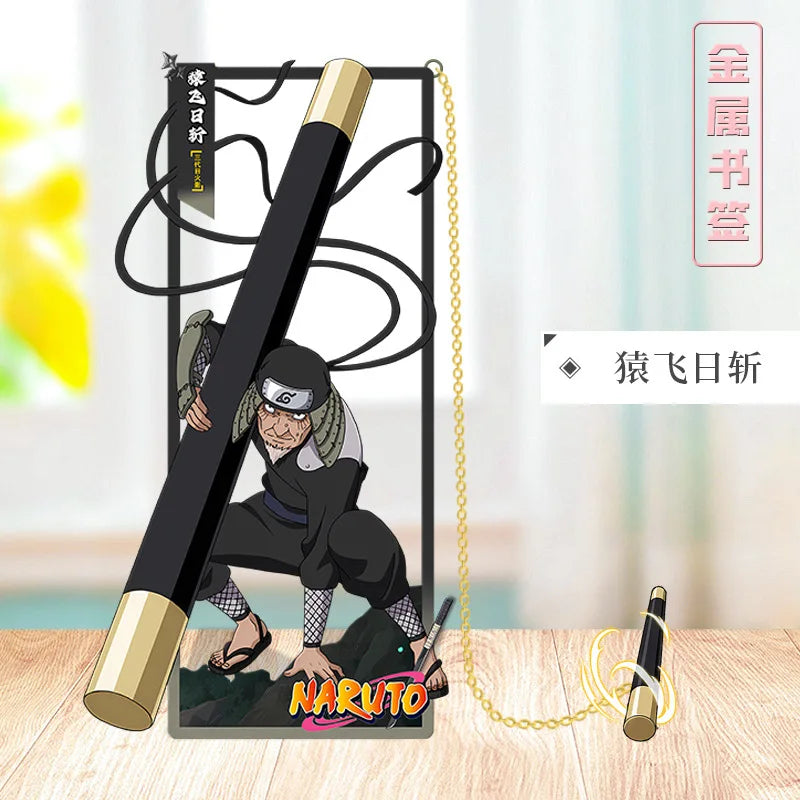 Naruto Metal Character Bookmarks – 9x4cm