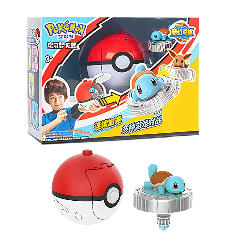 Pokémon Pokéball Gyro Battle Spinning Top Toy Set