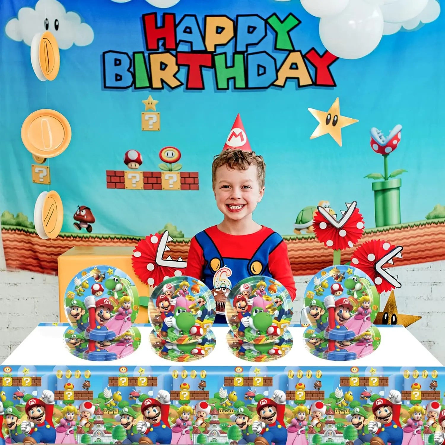 Super Mario™ Birthday Party Supplies